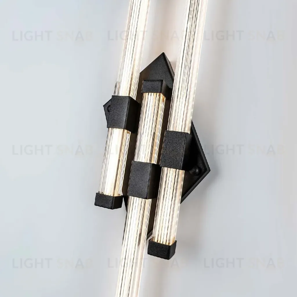 Настенный светильник LED4U L2243-820 BK L2243-820 BK