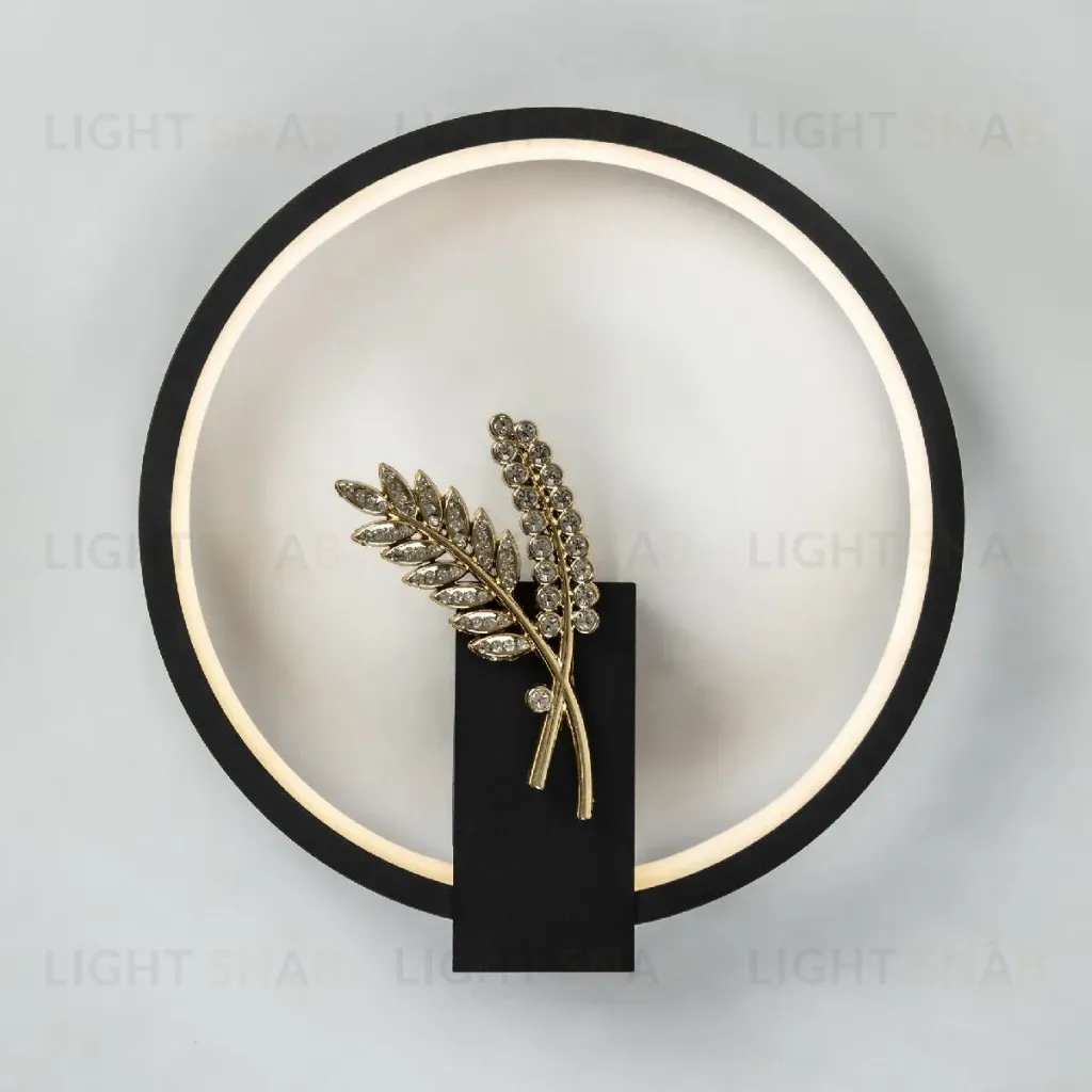 Настенный светильник LED4U L7398-240 BK L7398-240 BK