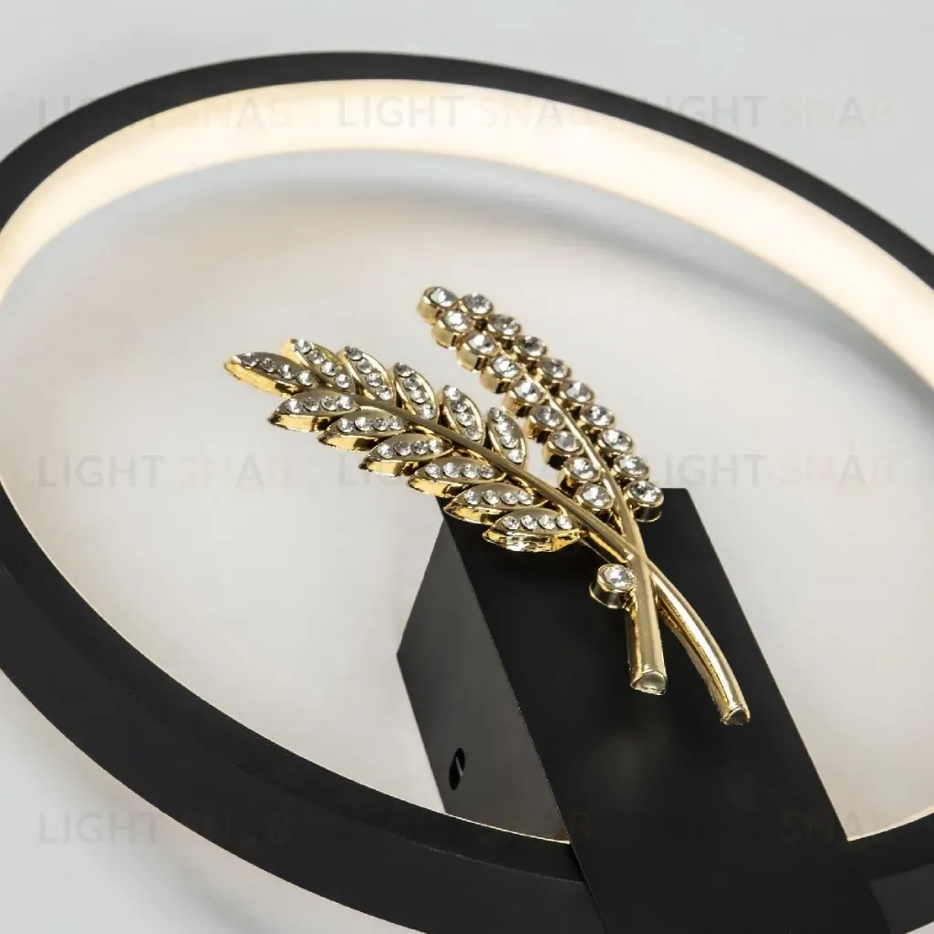 Настенный светильник LED4U L7398-240 BK L7398-240 BK