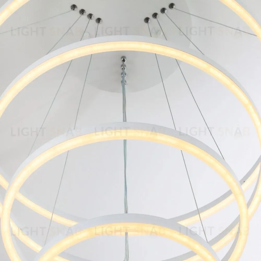 Каскадная люстра LED4U 55000-4 WH 55000-4 WH