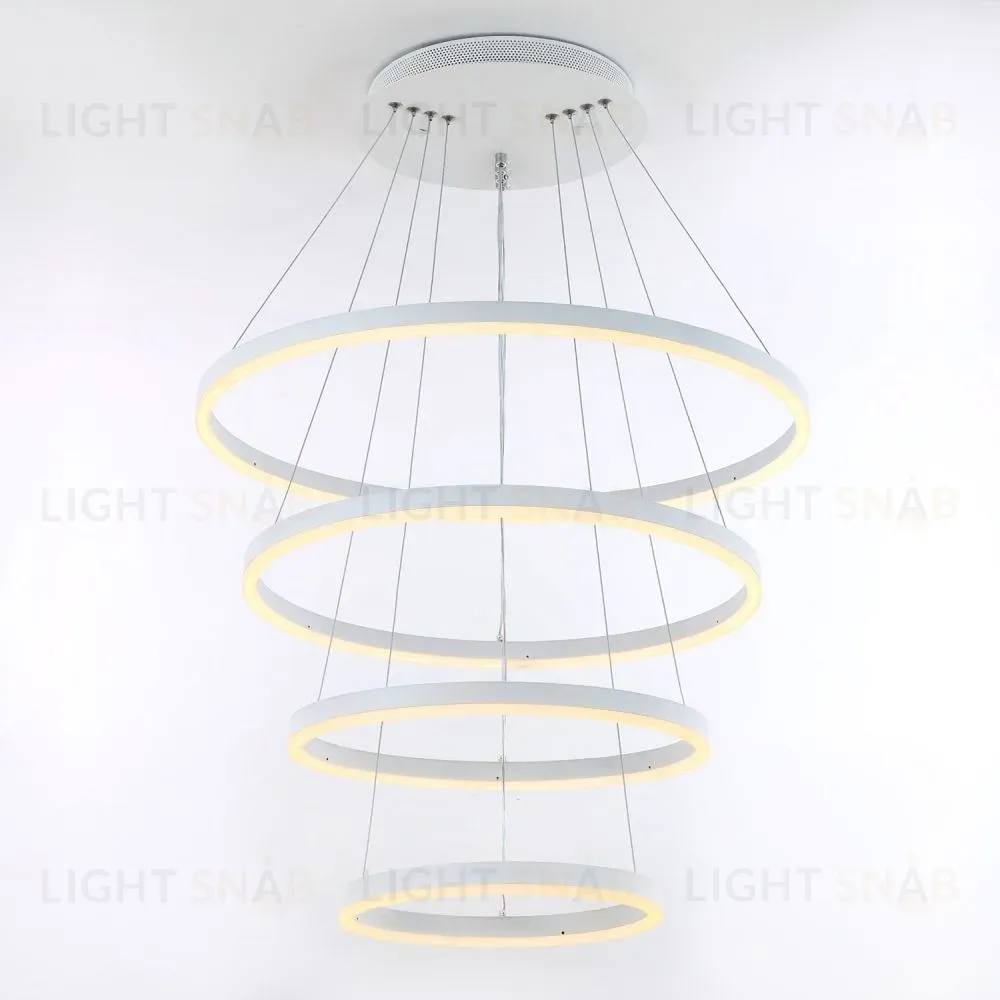 Каскадная люстра LED4U 55000-4 WH 55000-4 WH