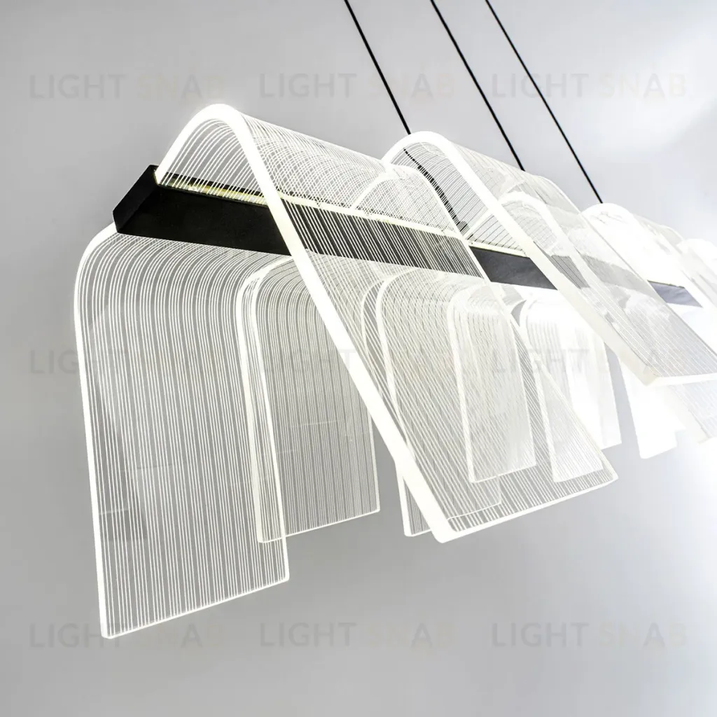 Подвесная люстра LED4U L7709-970 BK L7709-970 BK