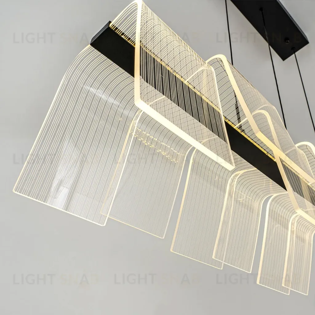 Подвесная люстра LED4U L7709-970 BK L7709-970 BK