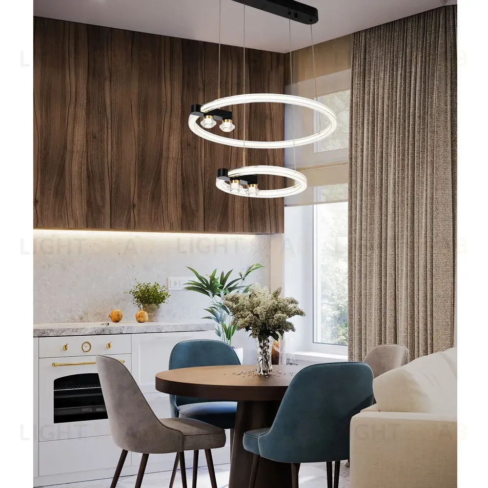 Подвесная люстра LED4U L7700-500-300 L7700-500-300