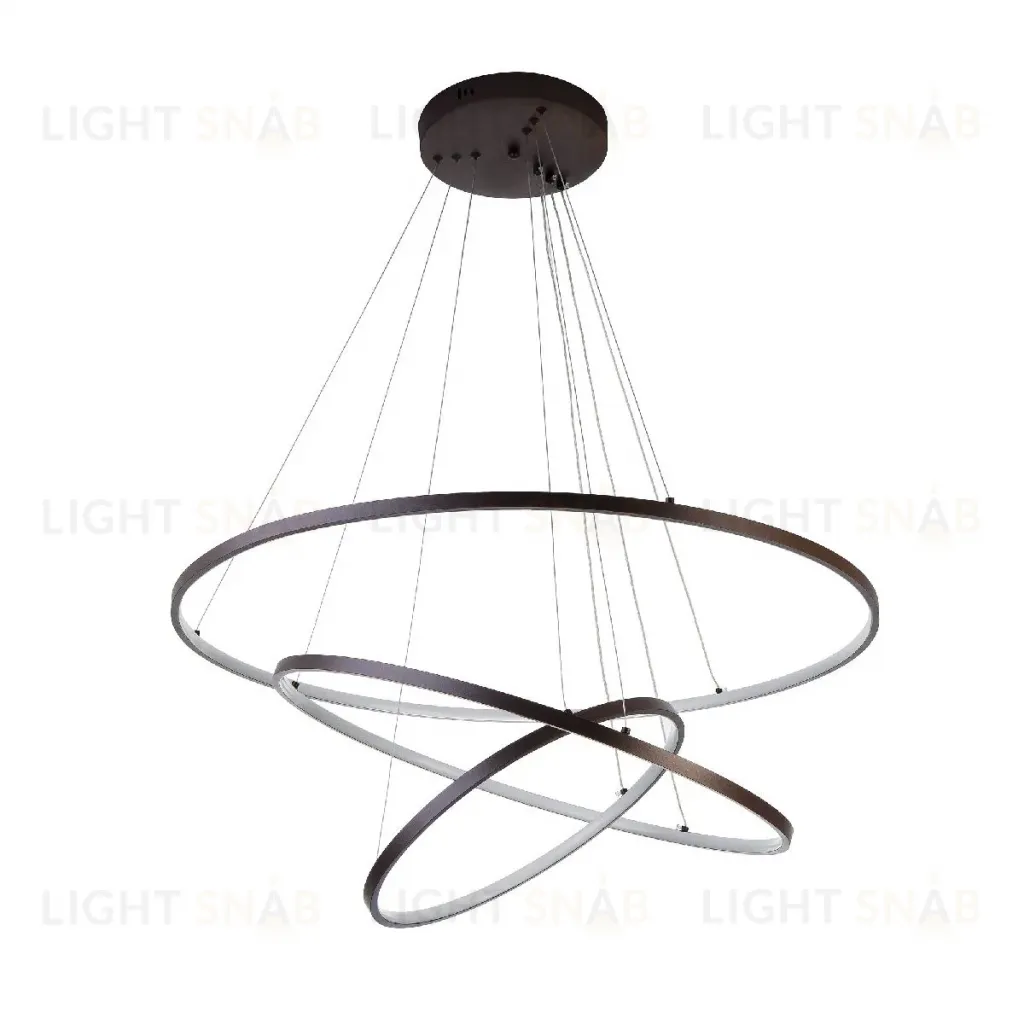 Подвесная люстра LED4U L5053-80-60-40 BR L5053-80-60-40 BR