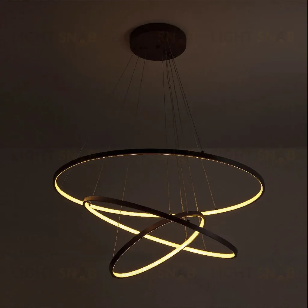 Подвесная люстра LED4U L5053-80-60-40 BR L5053-80-60-40 BR