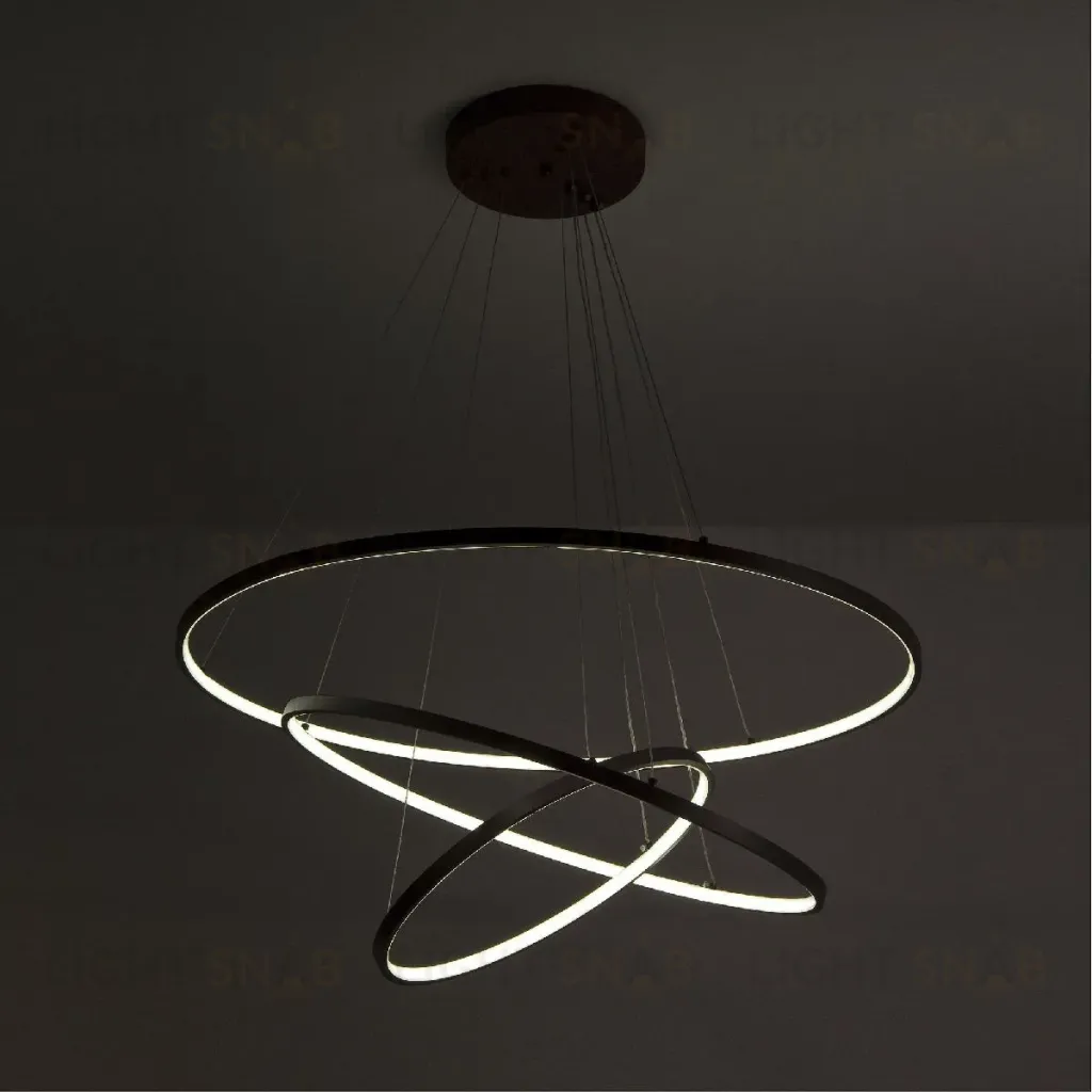 Подвесная люстра LED4U L5053-80-60-40 BR L5053-80-60-40 BR
