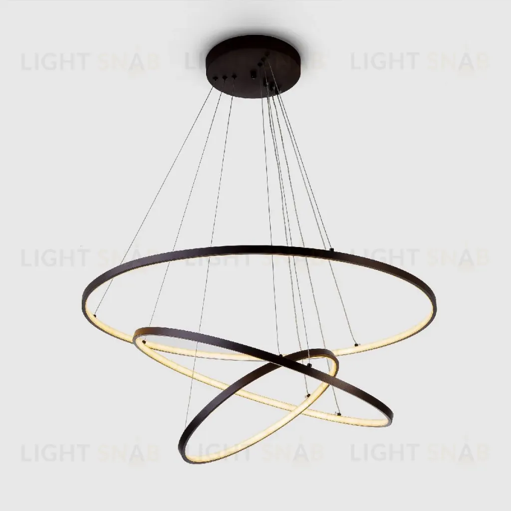 Подвесная люстра LED4U L5053-80-60-40 BR L5053-80-60-40 BR