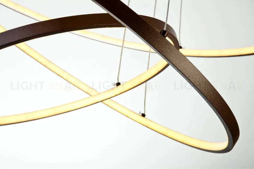 Подвесная люстра LED4U L5053-80-60-40 BR L5053-80-60-40 BR