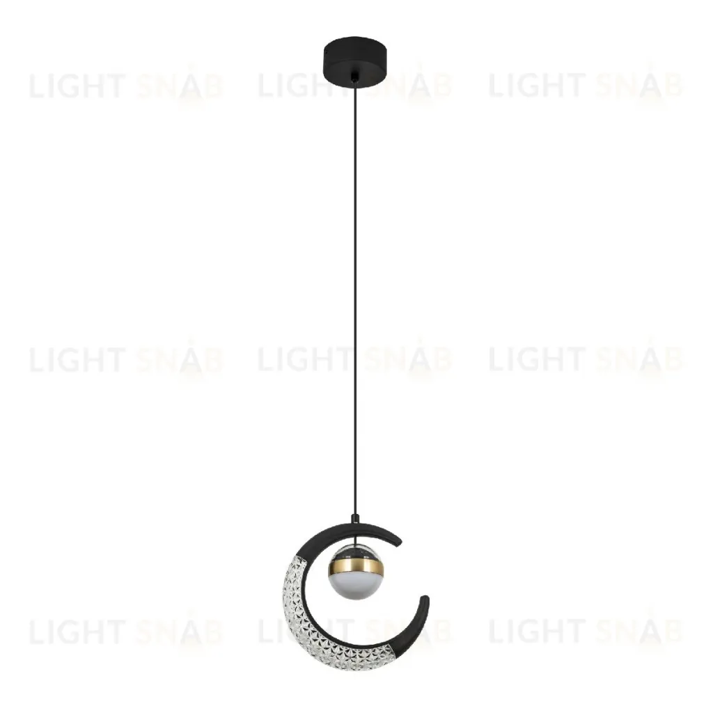 Подвесной светильник LED4U L7112-1 BK L7112-1 BK