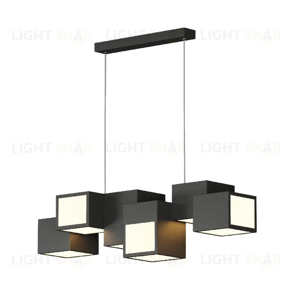 Подвесная люстра LED4U L7600-900 BK L7600-900 BK