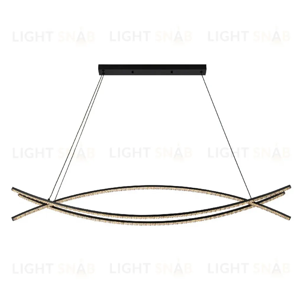 Подвесной светильник LED4U L8630-1200 BK L8630-1200 BK