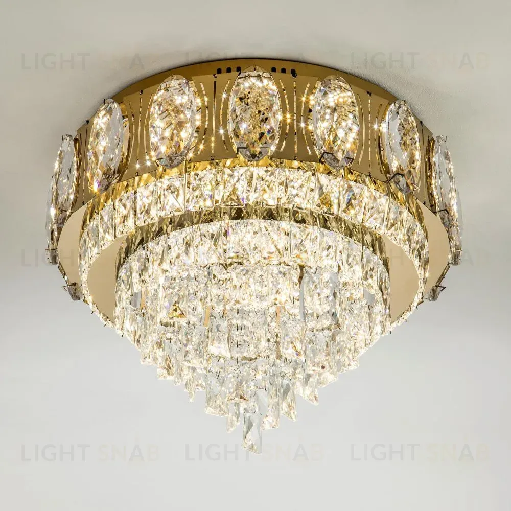 Потолочная люстра LED4U L9438-500 GD с УД L9438-500 GD с УД