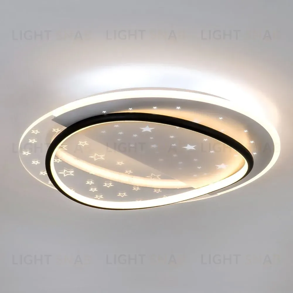 Потолочный светильник LED4U L1036-480 BK L1036-480 BK