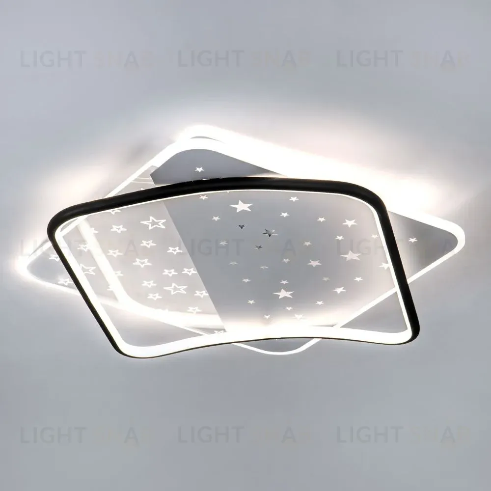 Потолочный светильник LED4U L1037-520 BK L1037-520 BK
