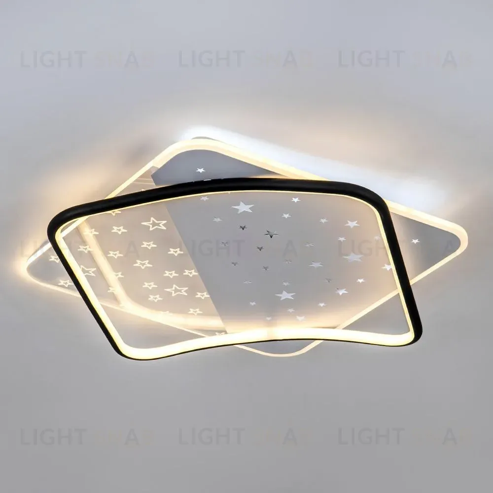 Потолочный светильник LED4U L1037-520 BK L1037-520 BK