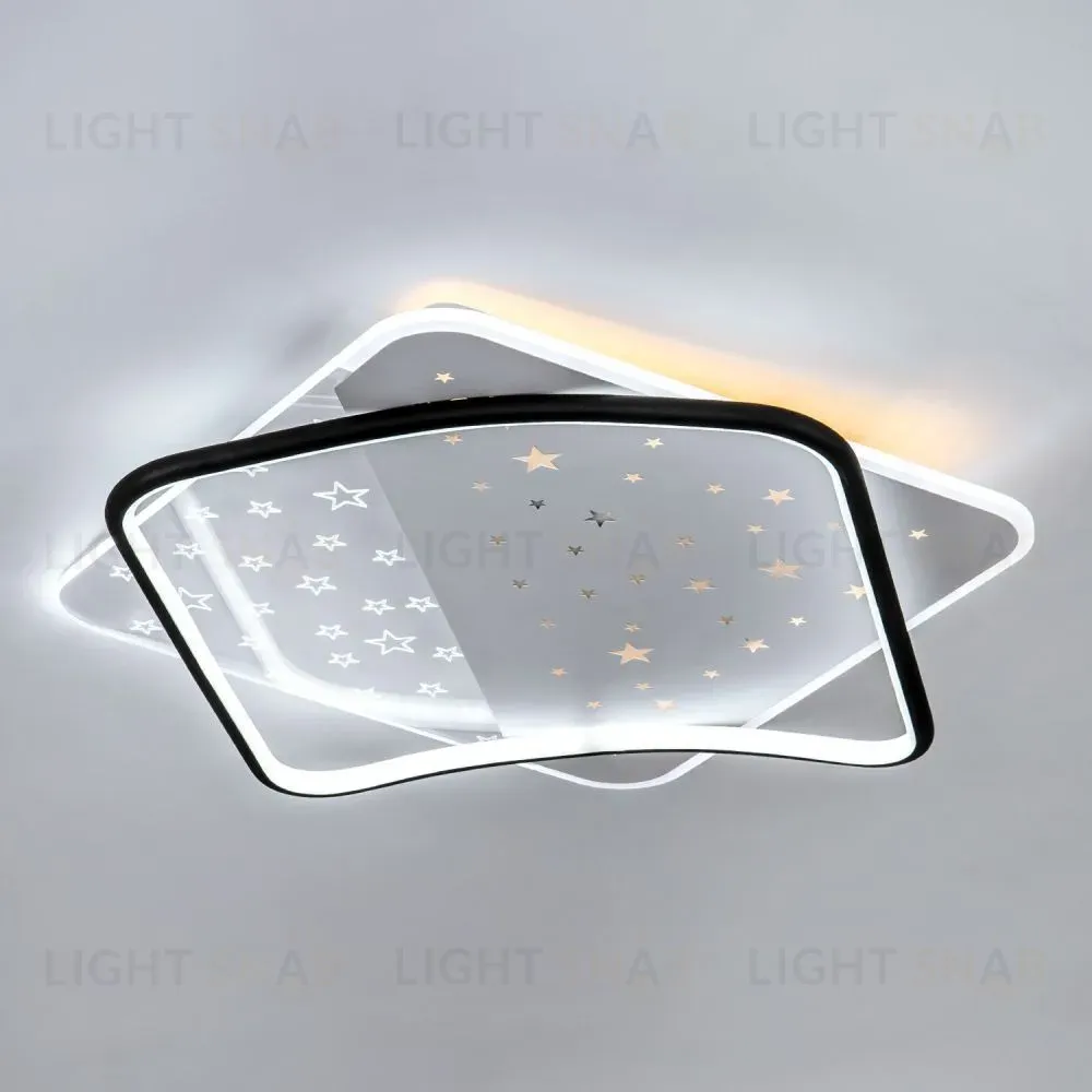 Потолочный светильник LED4U L1037-520 BK L1037-520 BK
