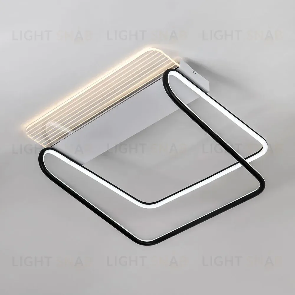 Потолочный светильник LED4U L1046-500 BK L1046-500 BK