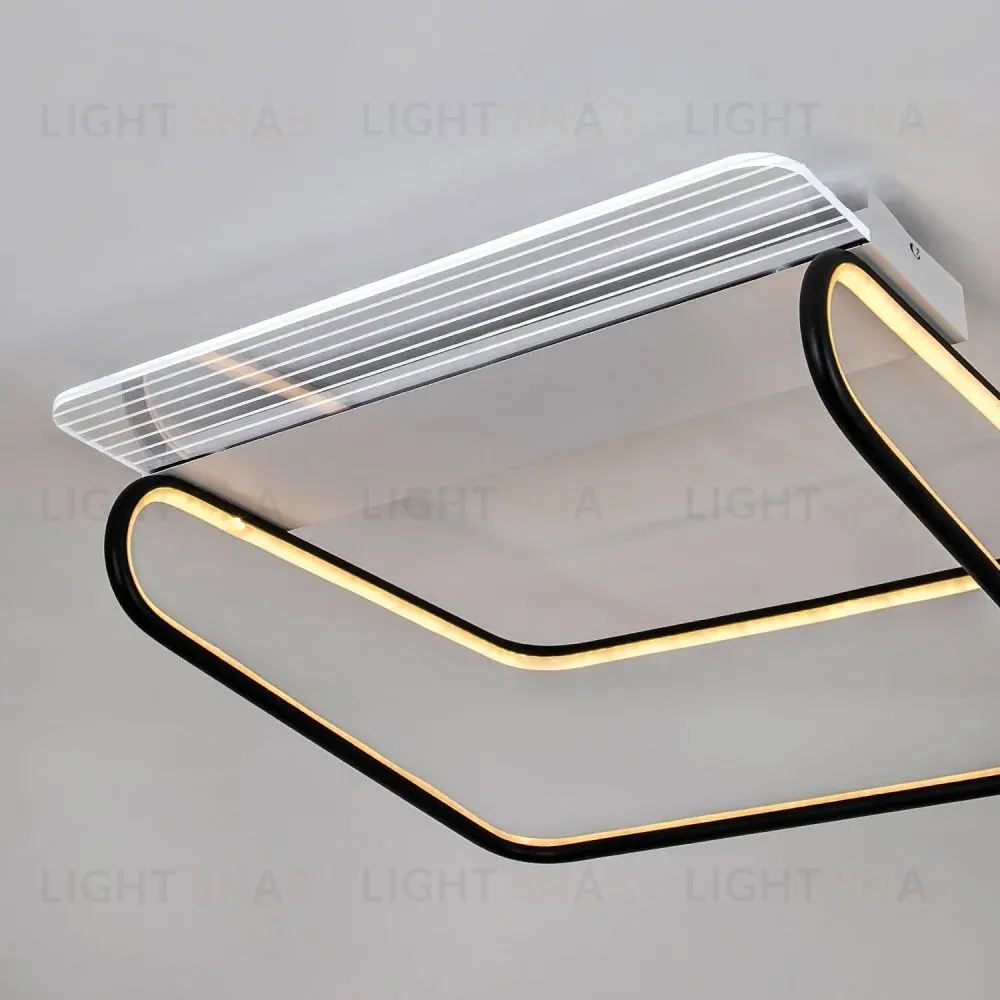 Потолочный светильник LED4U L1046-500 BK L1046-500 BK