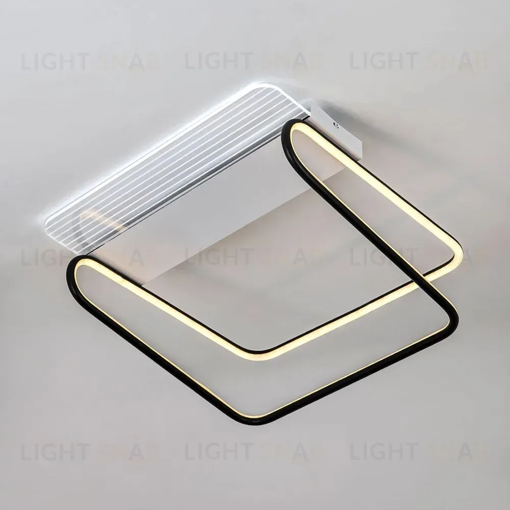 Потолочный светильник LED4U L1046-500 BK L1046-500 BK
