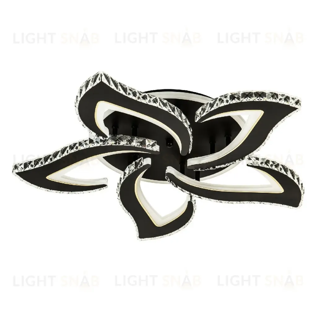 Потолочная люстра LED4U L2839-5 BK L2839-5 BK