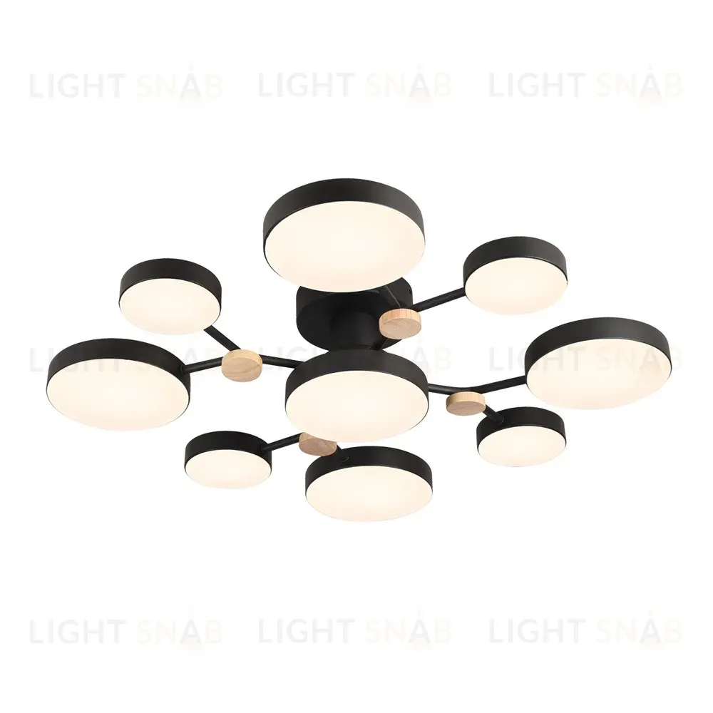 Потолочная люстра LED4U L3201-780 BK L3201-780 BK