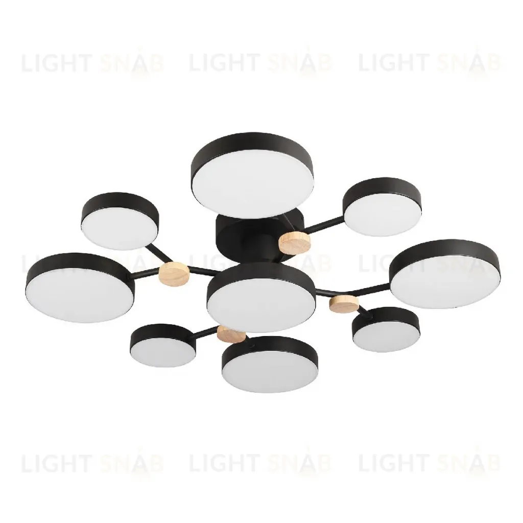 Потолочная люстра LED4U L3201-780 BK L3201-780 BK