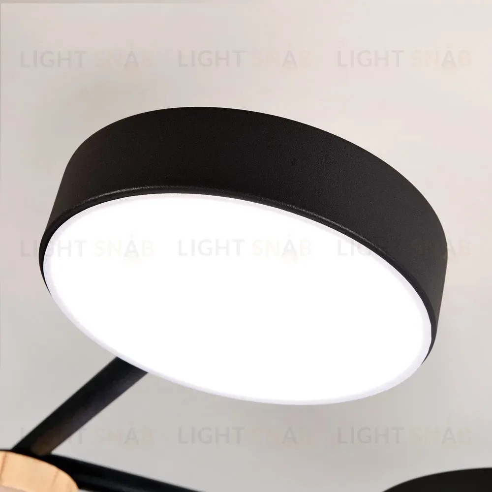 Потолочная люстра LED4U L3201-780 BK L3201-780 BK