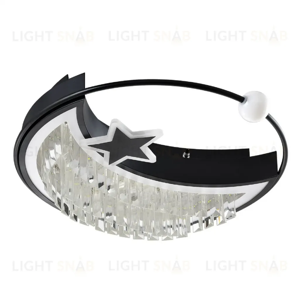Потолочный светильник LED4U L8024-450 BK L8024-450 BK