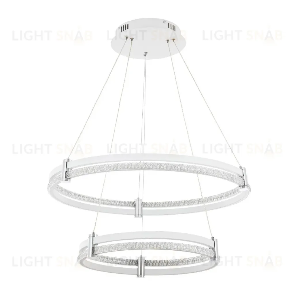 Подвесная люстра LED4U 8620-600-400 WT 8620-600-400 WT