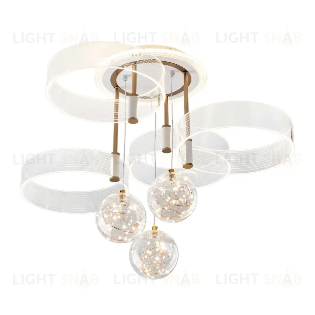 Потолочная люстра LED4U L1040-750 WT L1040-750 WT