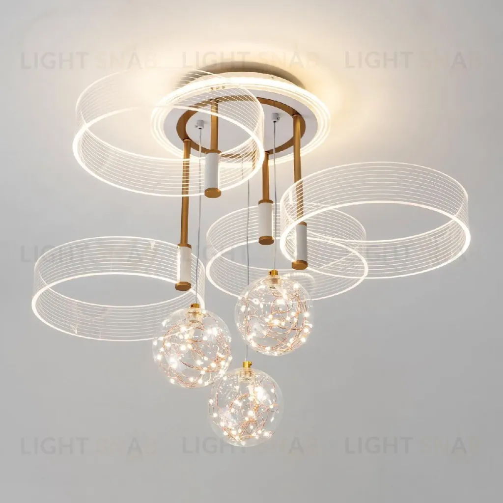 Потолочная люстра LED4U L1040-750 WT L1040-750 WT