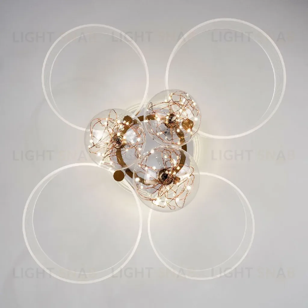 Потолочная люстра LED4U L1040-750 WT L1040-750 WT