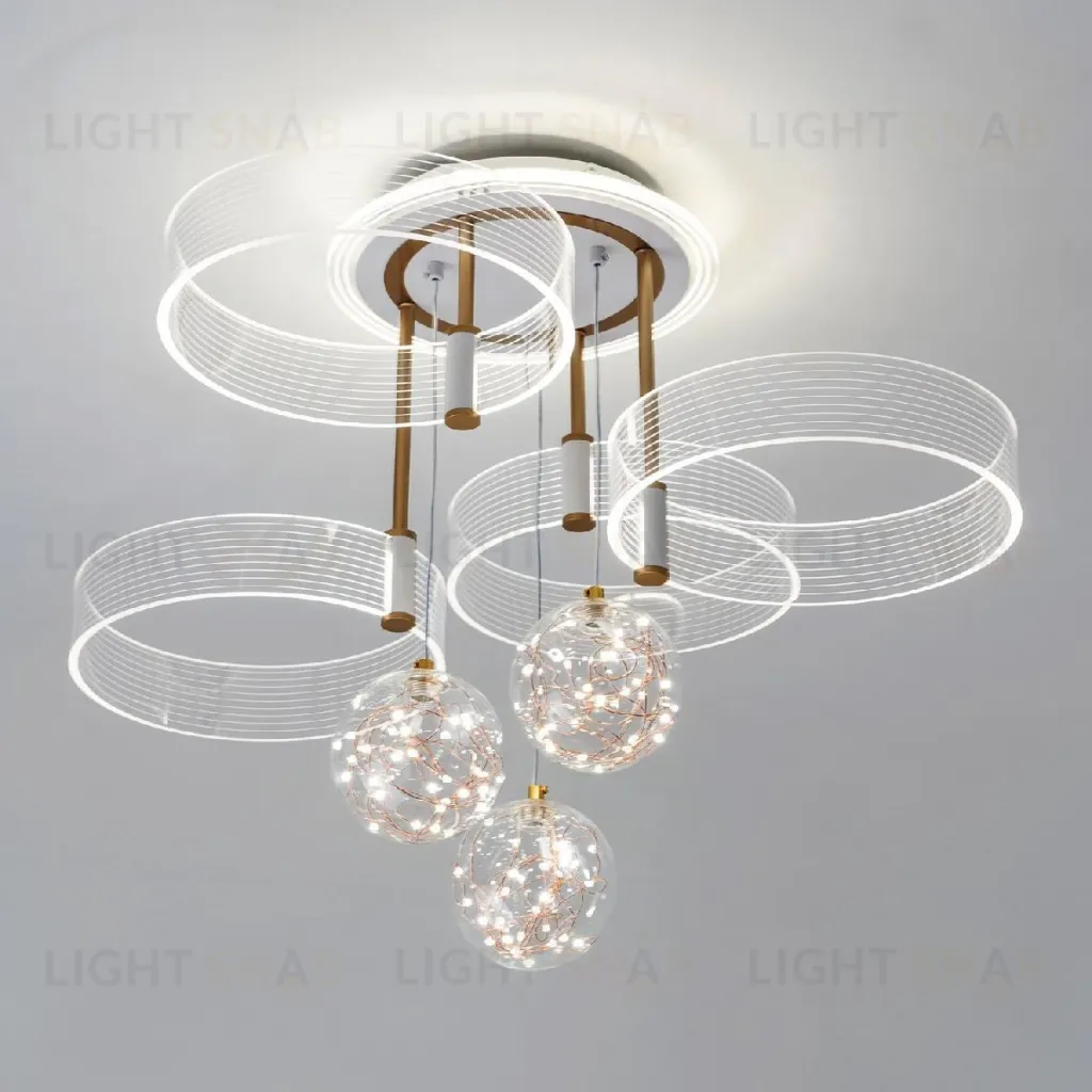 Потолочная люстра LED4U L1040-750 WT L1040-750 WT