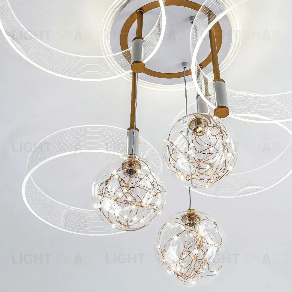 Потолочная люстра LED4U L1040-750 WT L1040-750 WT