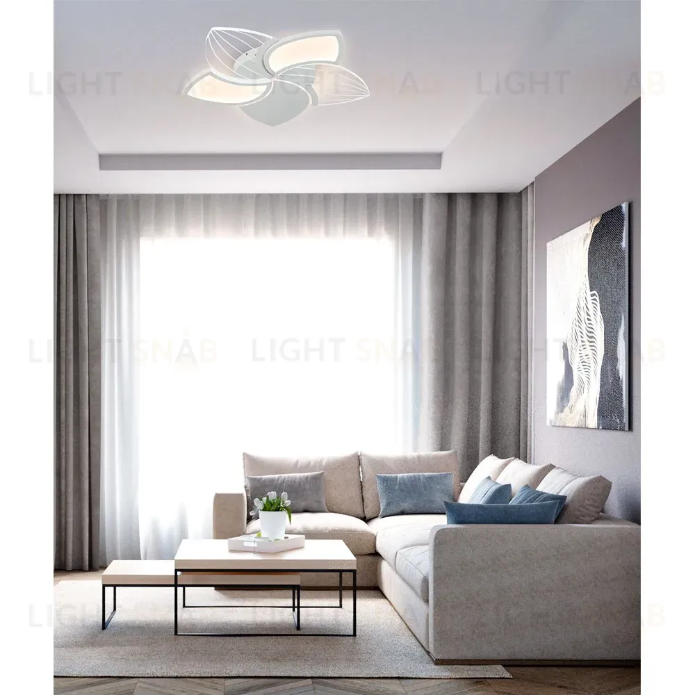 Потолочная люстра LED4U L1044-550 WH L1044-550 WH