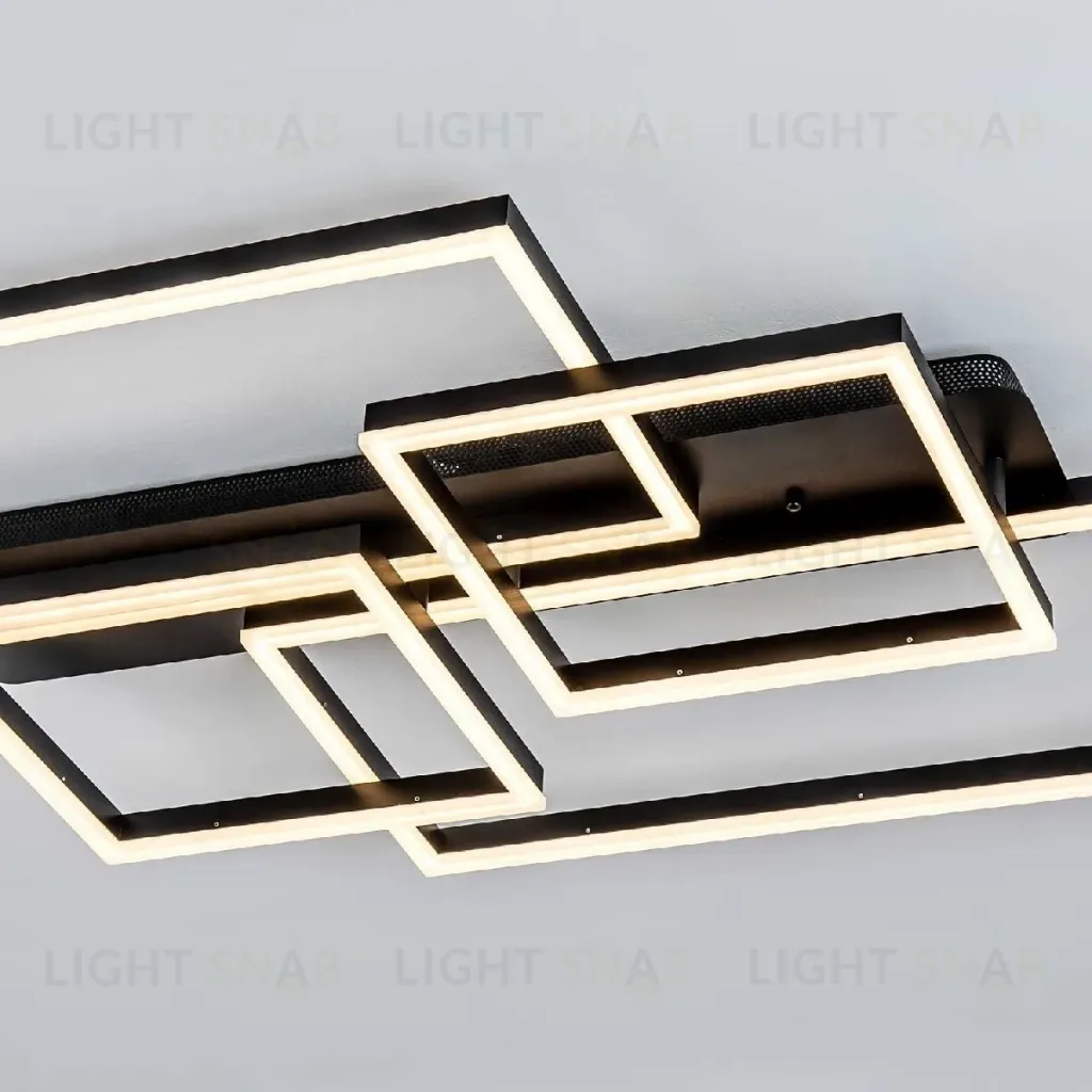 Потолочная люстра LED4U L11046-4 BK L11046-4 BK