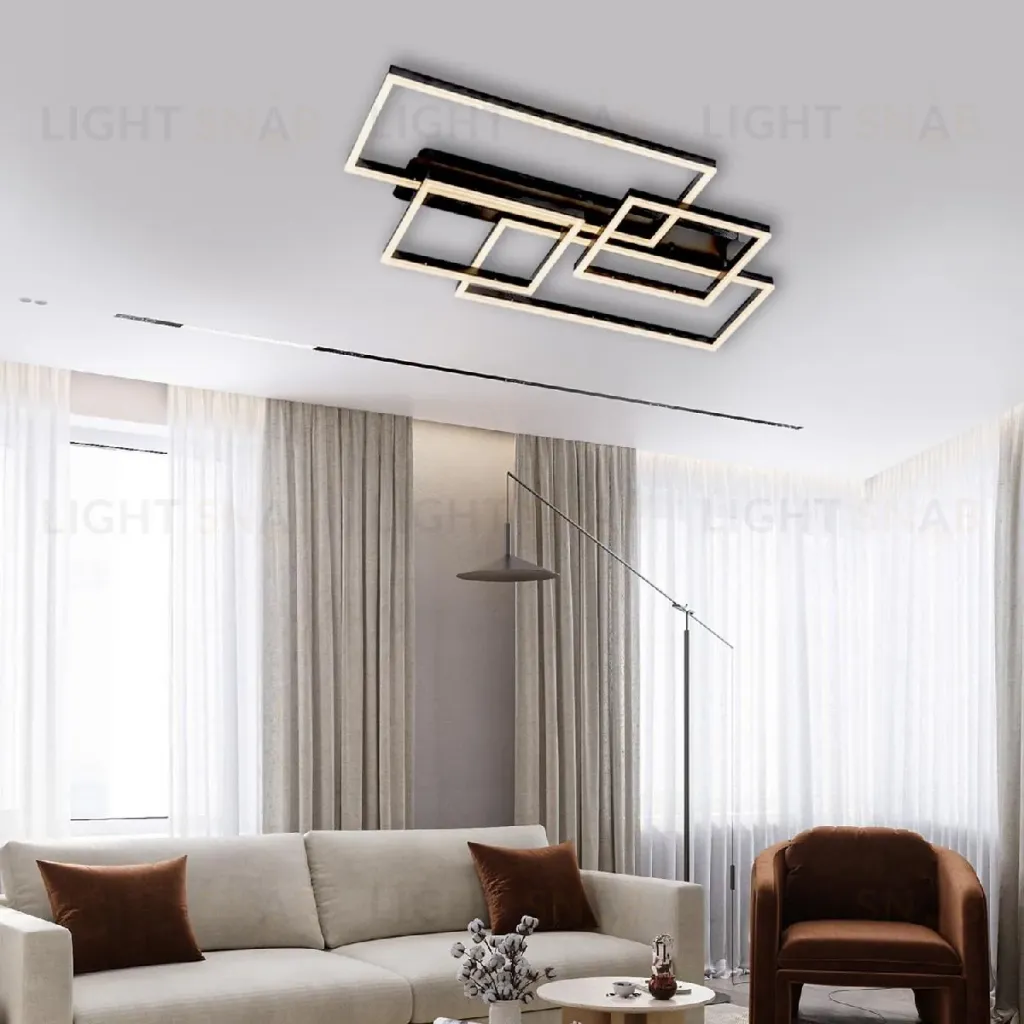 Потолочная люстра LED4U L11046-4 BK L11046-4 BK