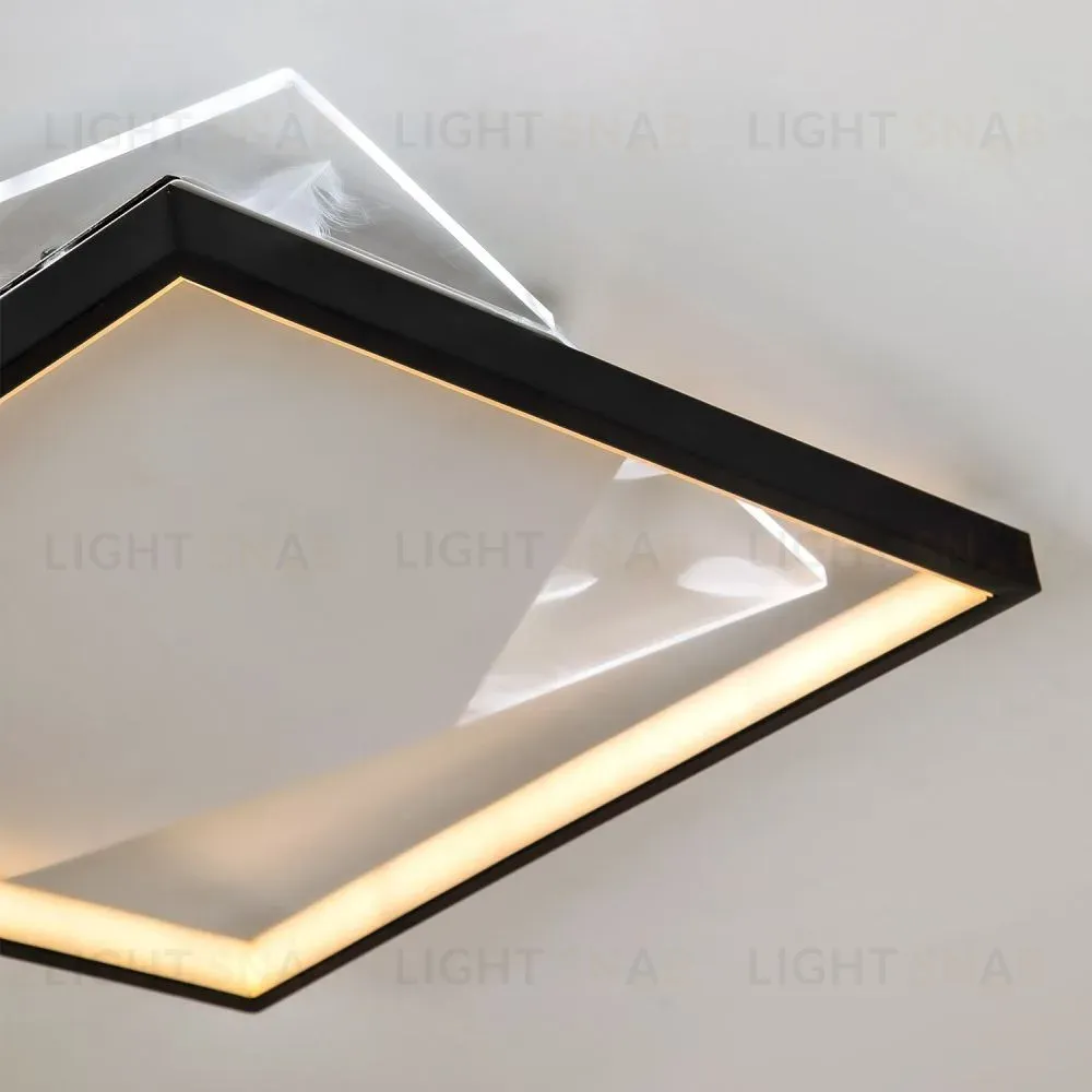 Потолочный светильник LED4U L1042-500 BK L1042-500 BK
