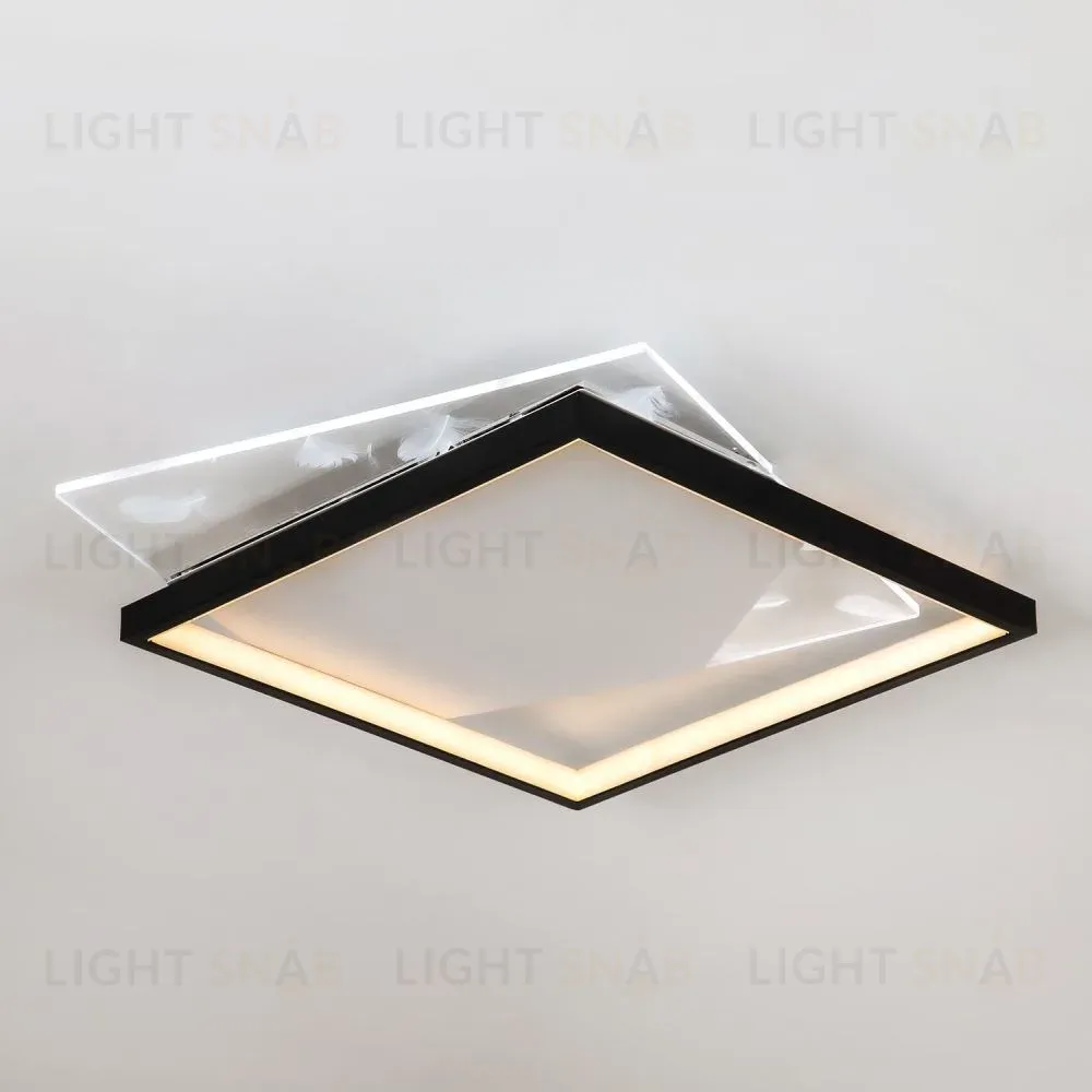 Потолочный светильник LED4U L1042-500 BK L1042-500 BK
