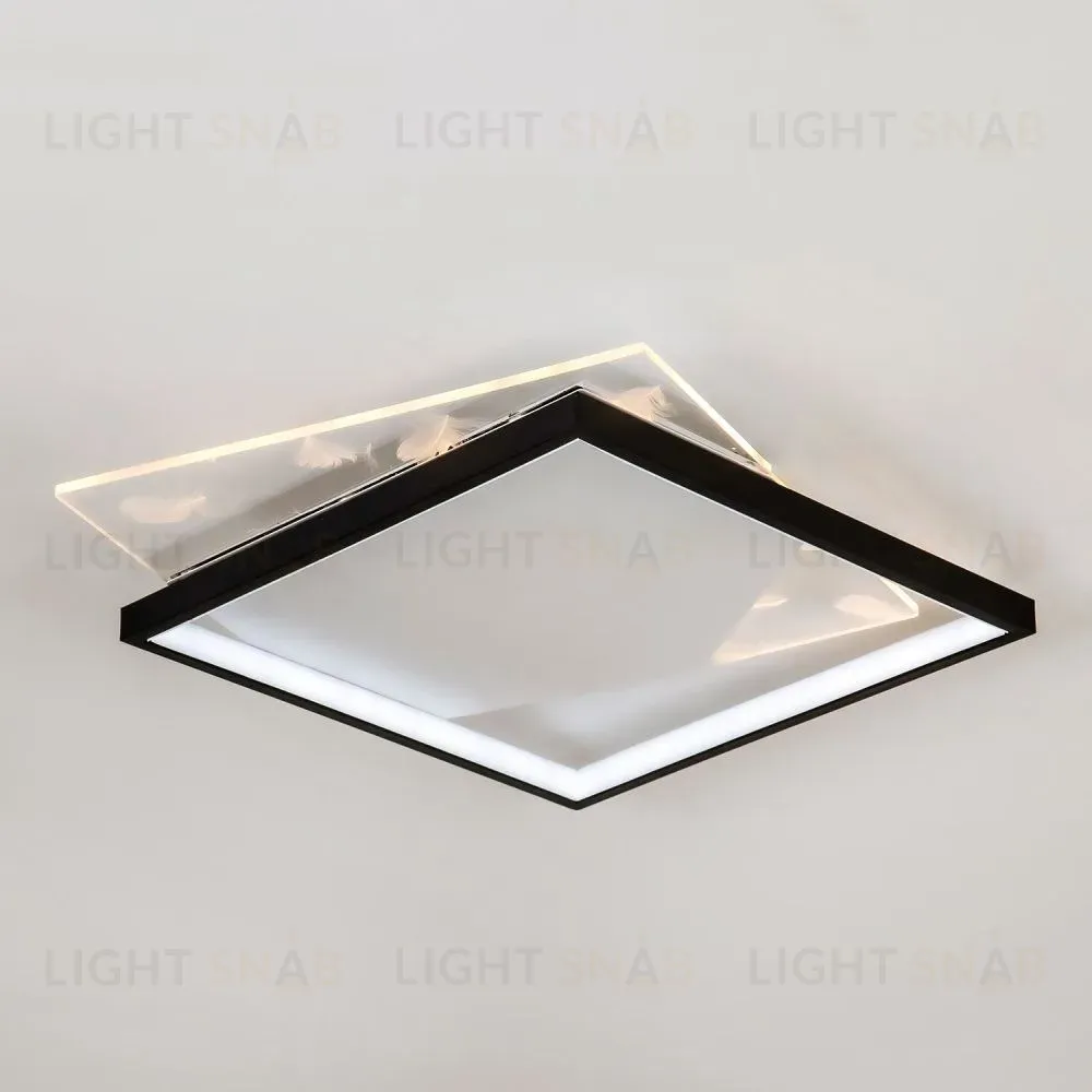 Потолочный светильник LED4U L1042-500 BK L1042-500 BK