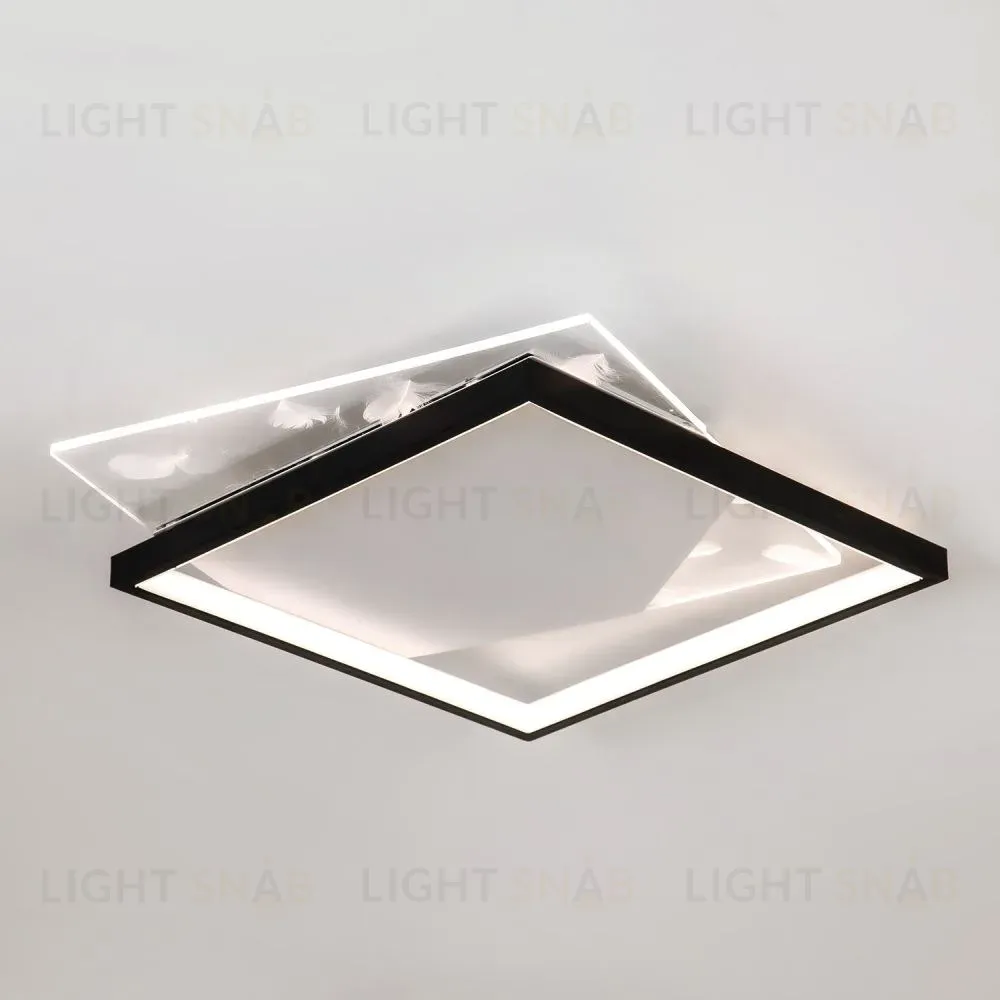 Потолочный светильник LED4U L1042-500 BK L1042-500 BK