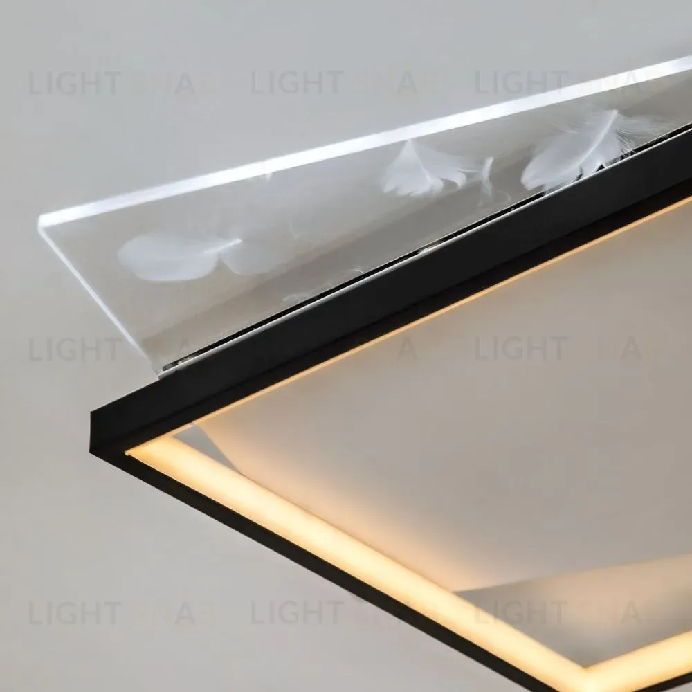 Потолочный светильник LED4U L1042-500 BK L1042-500 BK