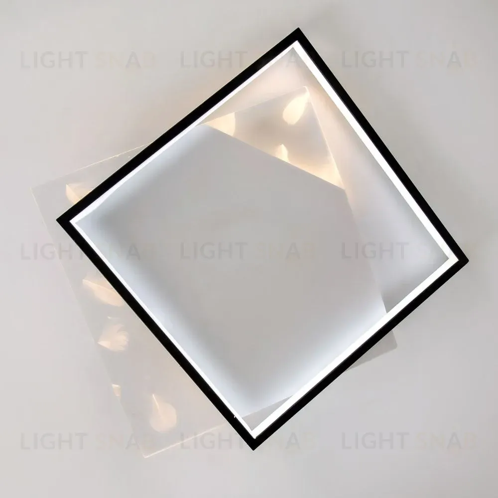 Потолочный светильник LED4U L1042-500 BK L1042-500 BK