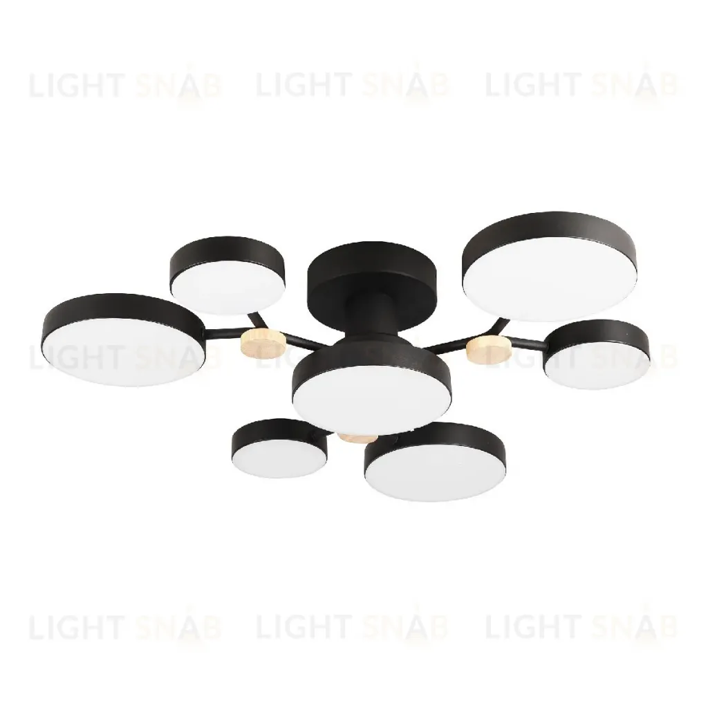 Потолочная люстра LED4U L3201-700 BK L3201-700 BK