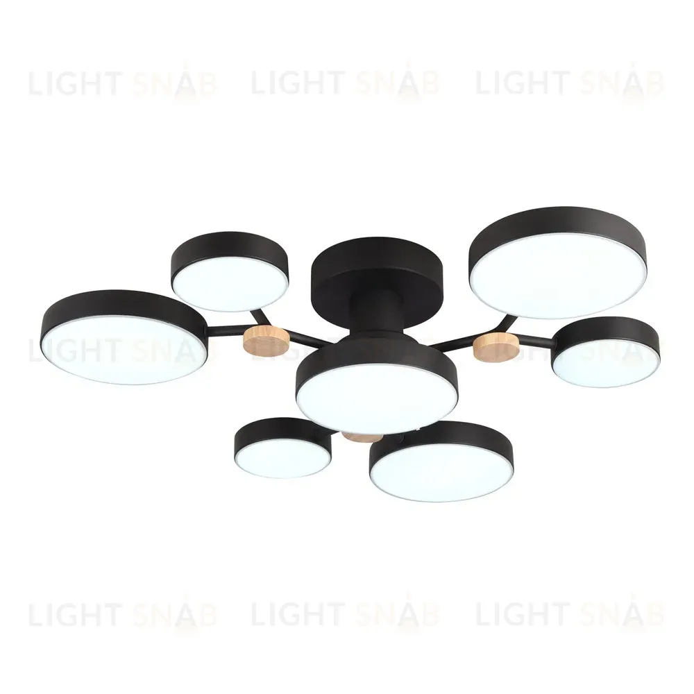 Потолочная люстра LED4U L3201-700 BK L3201-700 BK