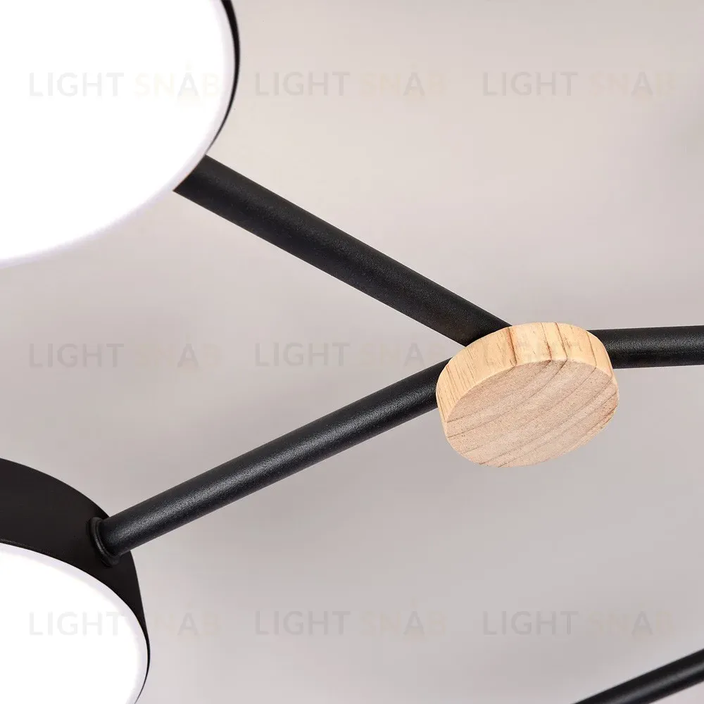 Потолочная люстра LED4U L3201-700 BK L3201-700 BK