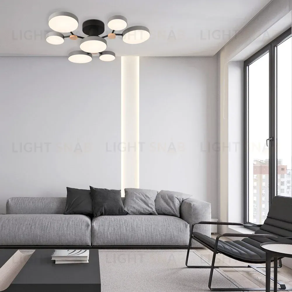 Потолочная люстра LED4U L3201-700 GR L3201-700 GR