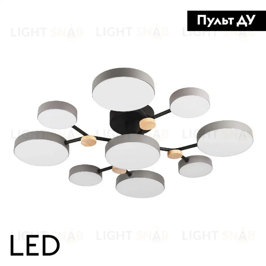 Потолочная люстра LED4U L3201-780 GR L3201-780 GR