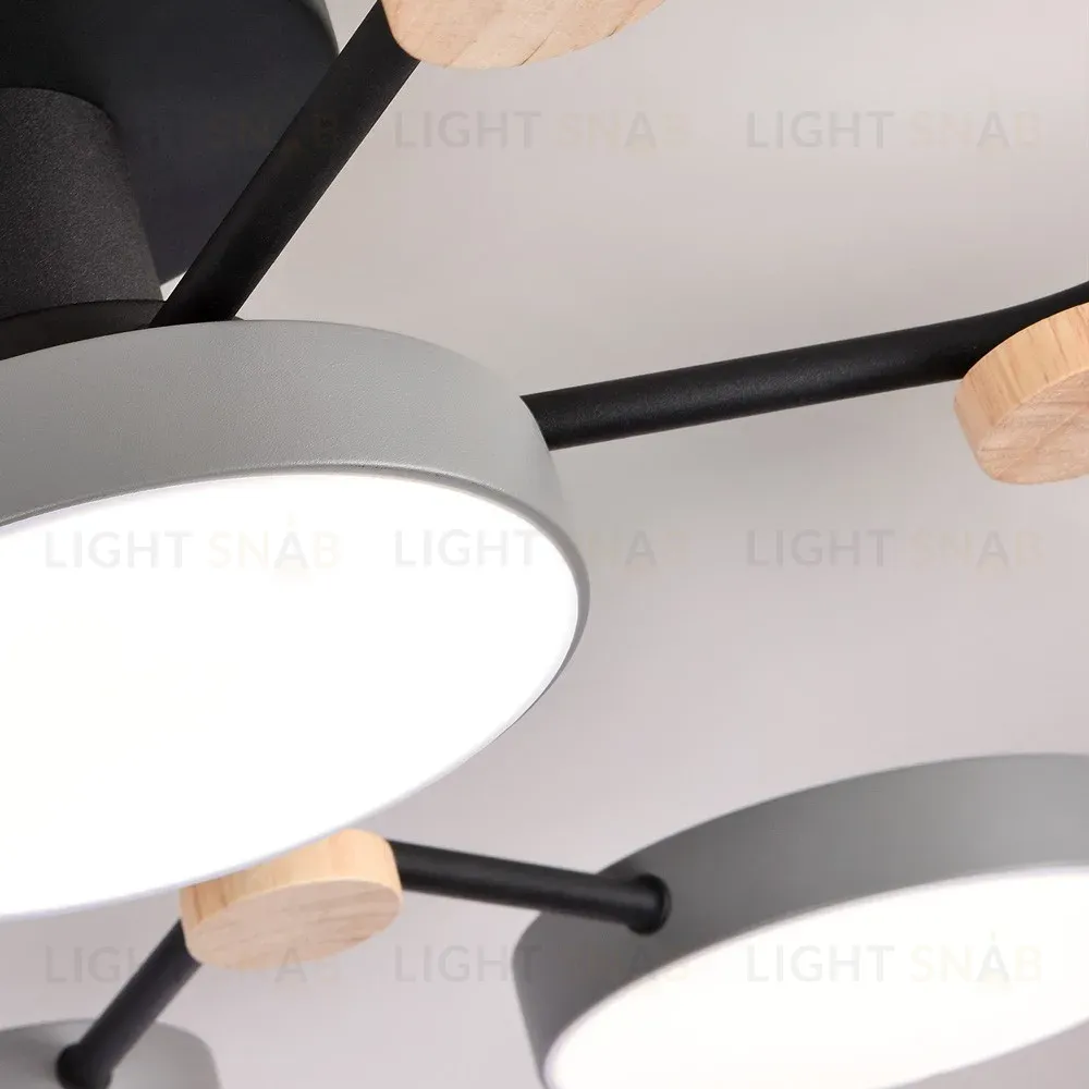 Потолочная люстра LED4U L3201-780 GR L3201-780 GR